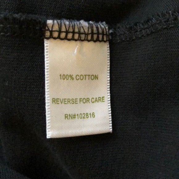 Garnet Hill Bateau Neck 3/4 sleeve dress black 4 - Picture 6 of 8